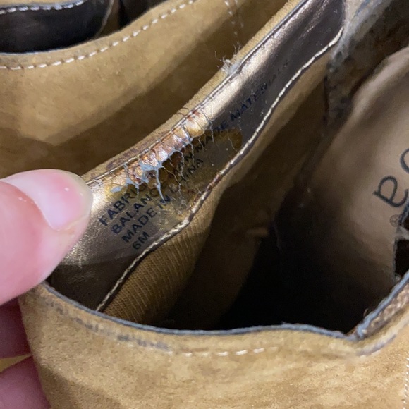 Diba Platform Ankle Booties Heels Size 6 - Picture 14 of 15